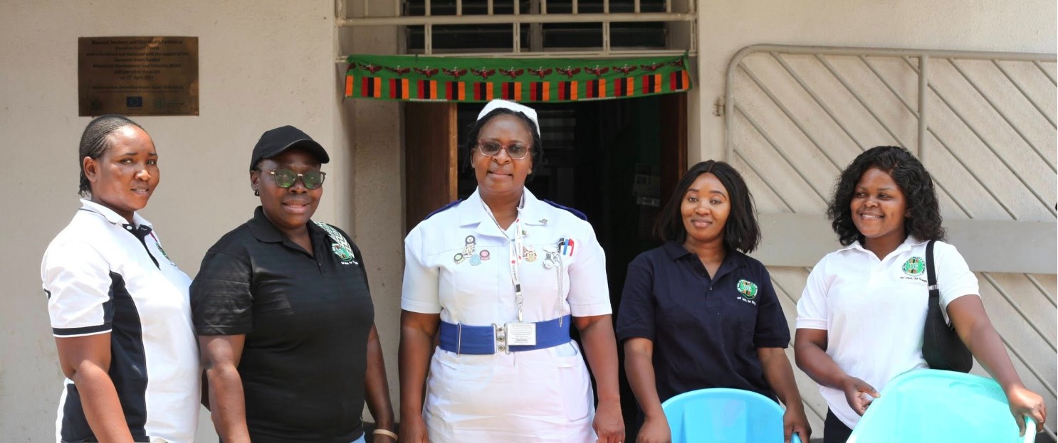 UG Women Coordinating Council (WCC) Visits Mtendere Clinic in Lusaka